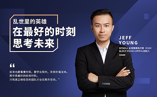 数字资产衍生品平台BitWell的领路人 “乱世英雄”Jeff Young