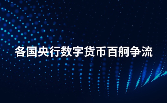 各国央行数字货币百舸争流 一文知晓最新动态