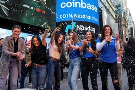 行业周报｜Coinbase登陆纳斯达克，20％用户认为比特币年内将超10万刀_加密货币:swftc币上线coinbase