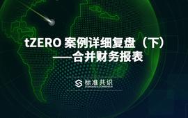 tZERO 案例详细复盘（下）——合并财务报表｜标准共识_REG:ZER