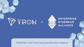 TRON DAO加入企业以太坊联盟-ODAILY_tron:TronLink苹果手机下载