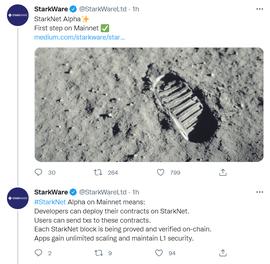 ZK Rollup扩容方案StarkNet Alpha上线以太坊主网_STA:TROLLBNB价格