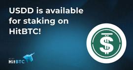 去中心化超抵押稳定币USDD已登陆HitBTC交易平台Staking板块-ODAILY_USD:btc兑换人民币汇率查询
