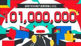 波场TRON账户总数突破1.01亿-ODAILY_tron:Neuron Chain