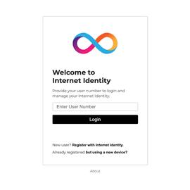 DFINITY互联网身份验证新形式，用户名和密码的终结_TERN:PLANET