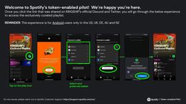 5亿用户的音乐巨头Spotify开始测试token gated playlist，这意味着什么？_TOKE:NFT All Best ICO