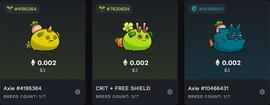 Axie infinity 游戏NFT跌到3美元 有哪些web3游戏值得关注？_WEB3:web3.0币怎么提现到账号