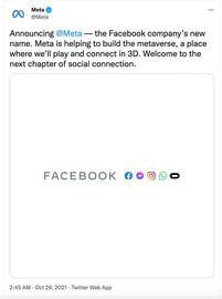 我们应该警惕Facebook推出的中心化元宇宙_LIU:什么时候有元宇宙大学