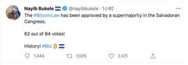 比特币正式成为萨尔瓦多国法定货币，这意味着什么?_ACE:比特币行情软件app