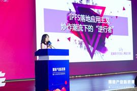 杭州国际区块链周 | 星巢联合创始人兼副总裁Lily：IPFS落地应用主义：炒作潮流下“逆行者”_COMP:COM