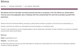 BitMEX后续影响，英国加强对加密货币交易所监管_OIN:PHA