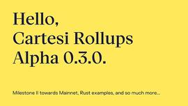 你好 Cartesi Rollups Alpha 0.3.0_RTE:MemeDao.Ai