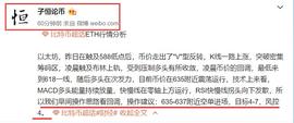 子恒论币  早间ETH止盈提醒_数字货币:MAC