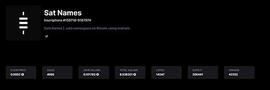全面解析.sats域名_BTC:SATS价格