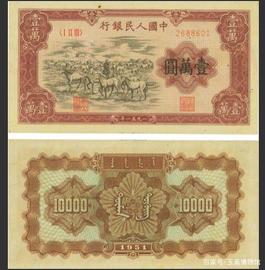 最贵的第一套纸币拍出460万元，细数史上拍卖价格最高的30套纸币_RMB:300