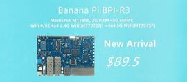 Banana Pi BPI-R3 开源路由器开发板公开发售价格为680人民币_FIL:GIC