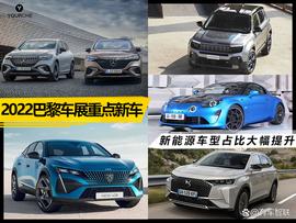 2022巴黎车展新车汇总 奔驰EQE SUV领衔 新能源车型占比大幅提升_MATIC:PIN
